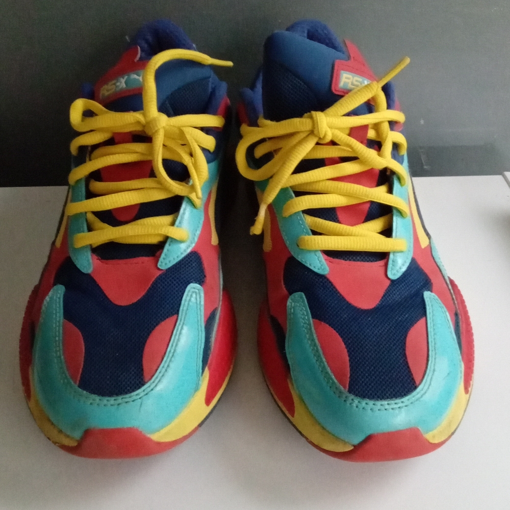 Puma RS-X Reinvention Multi Color Athletic Sneakers Shoes Mens 9‎